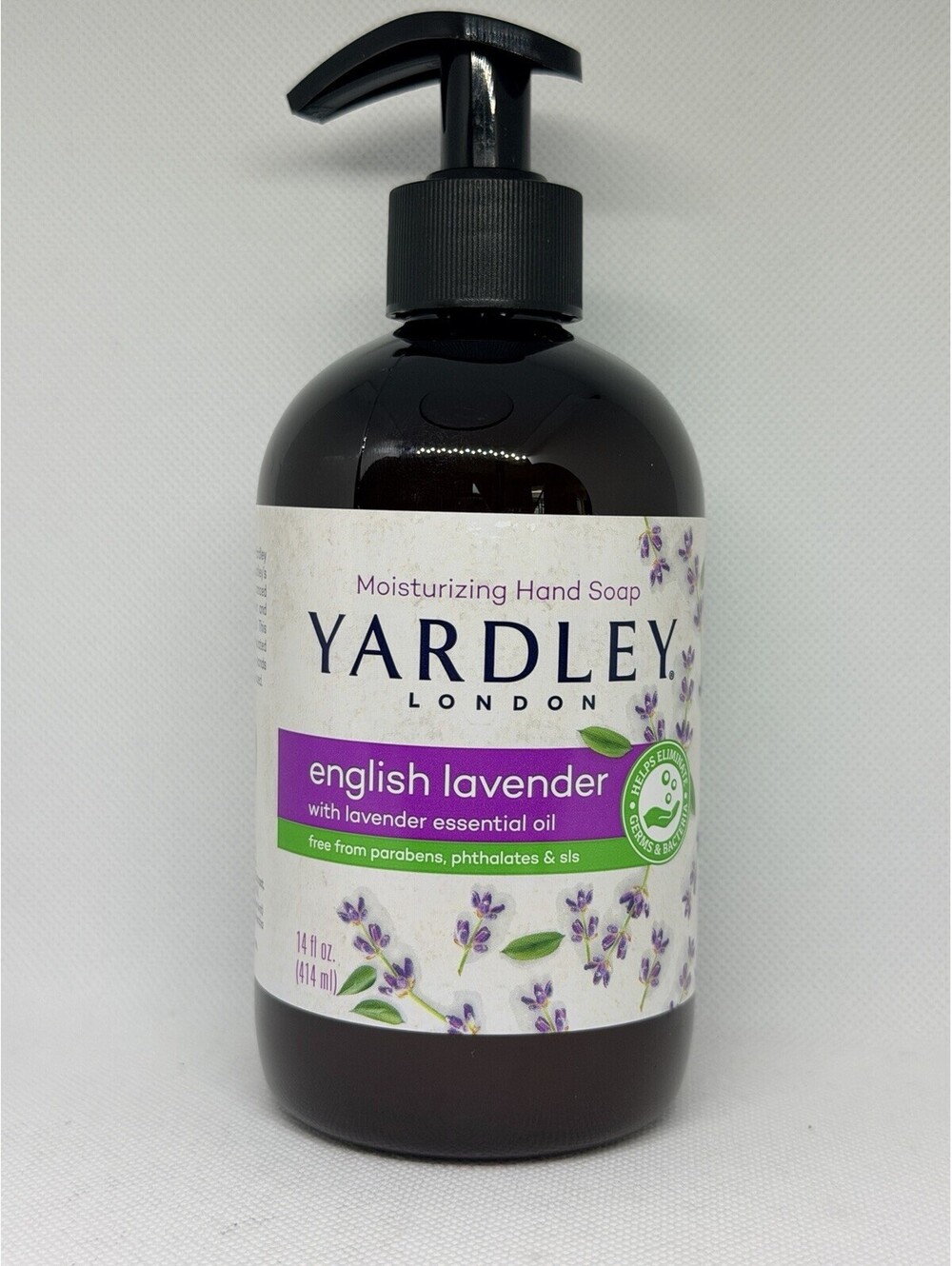 Yardley London Lavender Liquid Hand Soap 3 Pack 14oz Moisturizing
